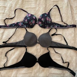 Bundle of 3 T-Shirt Bras (Target)